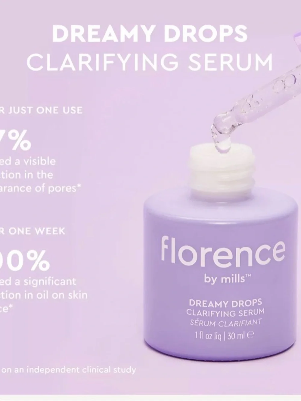 Dreamy Drops Clarifying Serum - Lavender